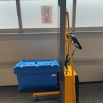Elektrische stapelaar dolly’s 40×60 Intralift, E150, geel, bouwjaar 20